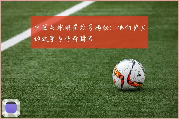 中国足球明星外号揭秘：他们背后的故事与传奇瞬间