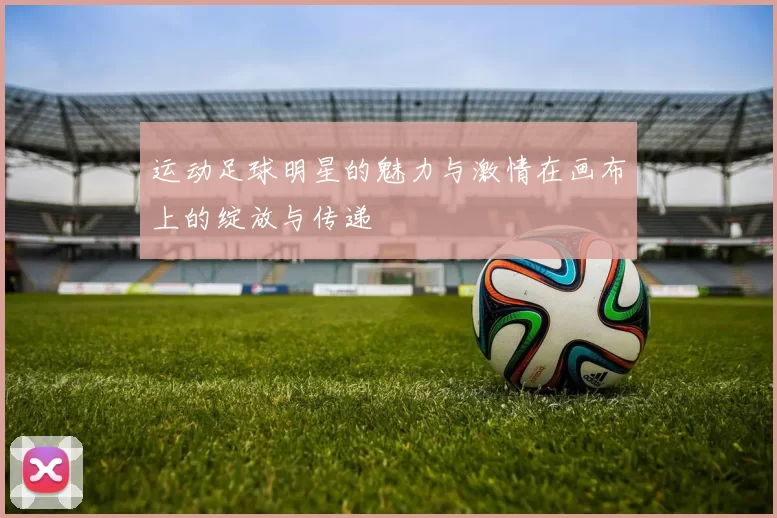运动足球明星的魅力与激情在画布上的绽放与传递