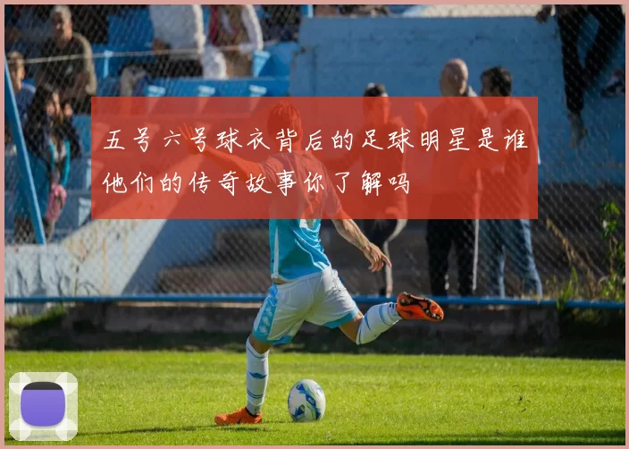 五号六号球衣背后的足球明星是谁他们的传奇故事你了解吗