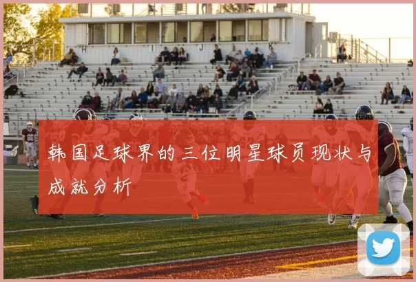 韩国足球界的三位明星球员现状与成就分析